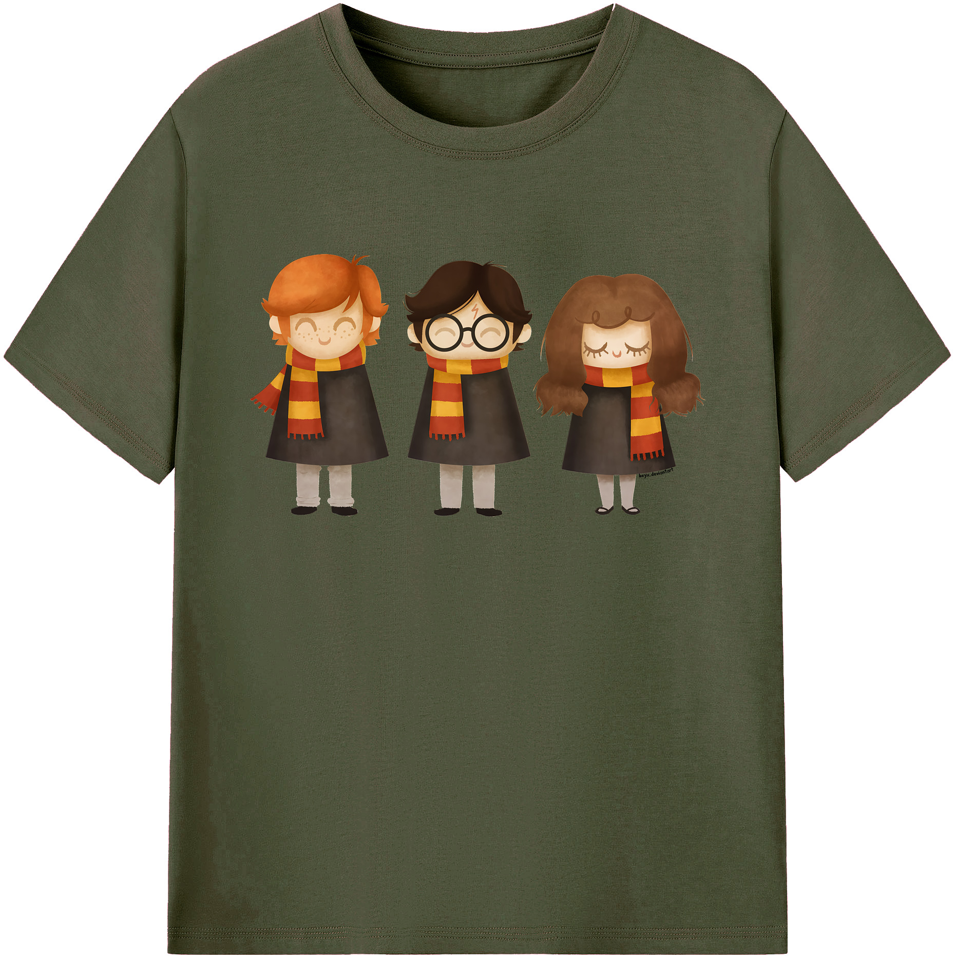 （画像用） Harry Potter ハリー・ポッターシリーズ 綿100％ メンズ半袖Tシャツ｜肌触りやわらか＆通気性